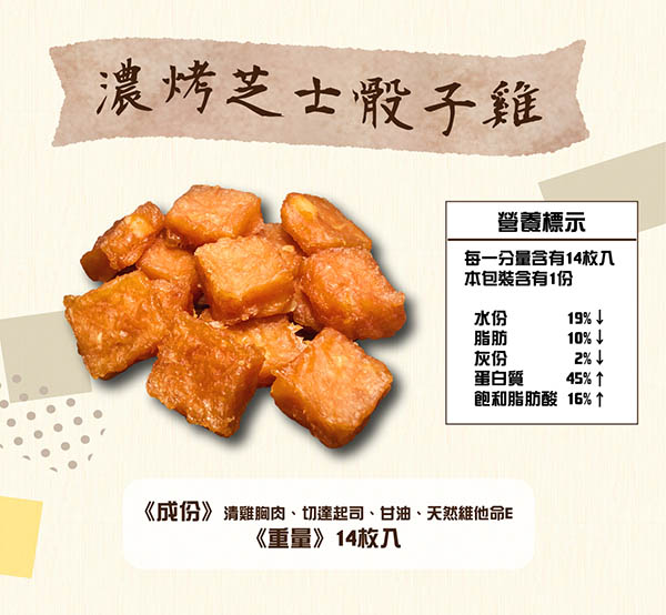 濃烤芝士骰子雞